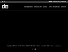 Tablet Screenshot of danieleguidetti.com